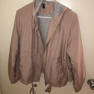 Pink windbreaker